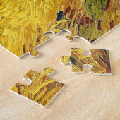 Van Gogh Wheat Fields impressionistisches Gemälde Puzzle (Seite)