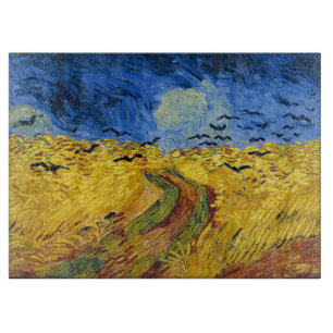 Van Gogh Wheat Fields impressionistisches Gemälde Schneidebrett
