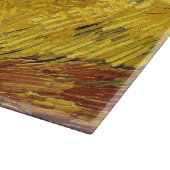 Van Gogh Wheat Fields impressionistisches Gemälde Schneidebrett (Ecke)