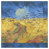 Van Gogh Wheat Fields impressionistisches Gemälde Stoff (Nahaufnahme)