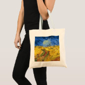 Van Gogh Wheat Fields impressionistisches Gemälde Tragetasche (Vorderseite (Produkt))