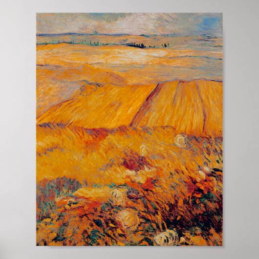 Van Gogh Wheat Fields Poster (Vorne)