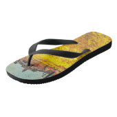 Van Gogh - Wheatfield bei Sunset Badesandalen (Schrägansicht)