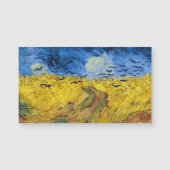 Van Gogh - Wheatfield mit Crows-Magnetkarte Magnetkarte (Vorderseite)