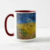 Van Gogh Wheatfield mit Crows Tasse (Links)