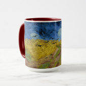 Van Gogh Wheatfield mit Crows Tasse (Vorderseite Links)