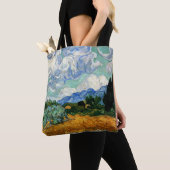 Van Gogh - Wheatfield mit Cypress Tree Tasche (Von Nahem)