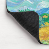 Van Gogh Wheatfield mit Zypressen Mousepad (Ecke)