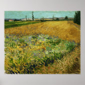 Van Gogh - Wheatfield Poster (Vorne)