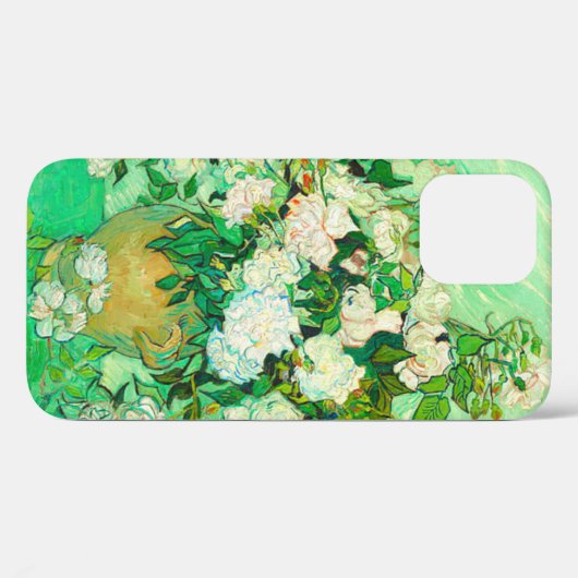 Van Gogh White Roses Case-Mate iPhone Hülle (Rückseite (Horizontal))
