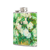 Van Gogh White Roses Flachmann (Links)