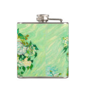 Van Gogh White Roses Flachmann (Rückseite)