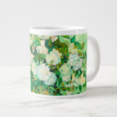 Van Gogh White Roses Jumbo-Tasse (Vorderseite Rechts)