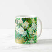 Van Gogh White Roses Kaffeetasse (VorderseiteRechts)