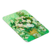 Van Gogh White Roses Magnet (Rechte Seite)
