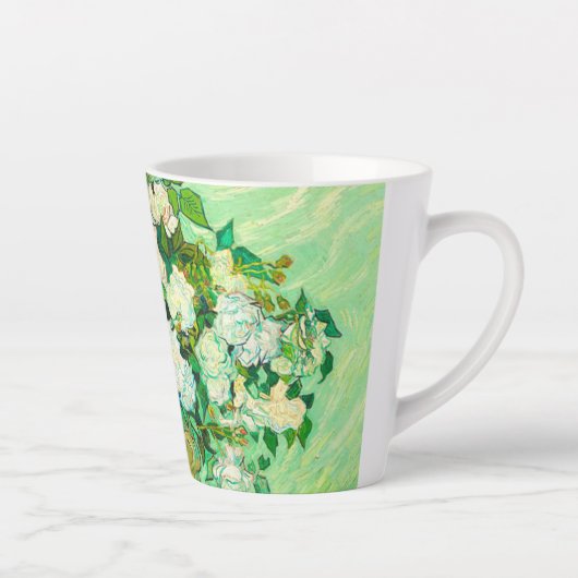 Van Gogh White Roses Milchtasse (Rechts)