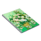Van Gogh White Roses Notizblock (Rechte Seite)