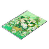 Van Gogh White Roses Notizblock (Linke Seite)