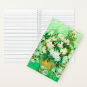 Van Gogh White Roses Notizblock (Innen)