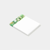 Van Gogh White Roses Post-it Klebezettel (angewinkelt)