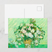 Van Gogh White Roses Postkarte (Vorne/Hinten)