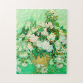 Van Gogh White Roses Puzzle (Vertikal)