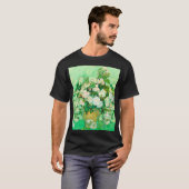 Van Gogh White Roses T-Shirt (Vorne ganz)
