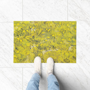Van Gogh-Wiese - Helle gelbe Wildblumen Fußmatte