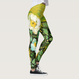 Van Gogh, Wilde Rose Leggings