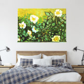 Van Gogh - Wilde Rose, Leinwanddruck (Insitu (Schlafzimmer))