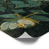 Van Gogh - Wilde Rose Poster (Ecke)