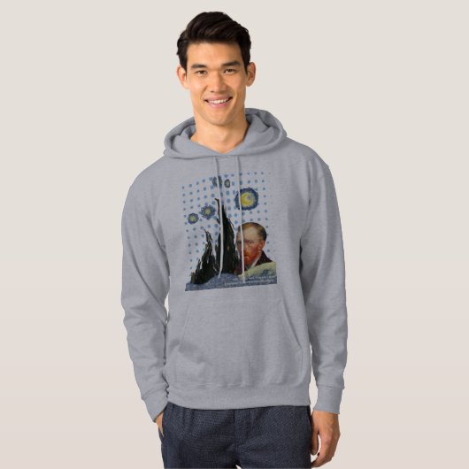 Van Gogh with every star I see, I remember that Hoodie (Vorne ganz)