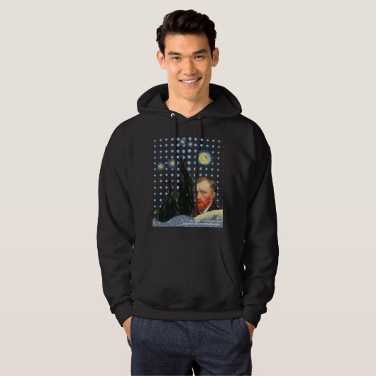  Van Gogh with every star I see, I remember that  Hoodie (Vorne ganz)