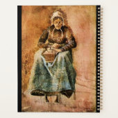 Van Gogh - Woman Grinding Coffee Planer (Rückseite)