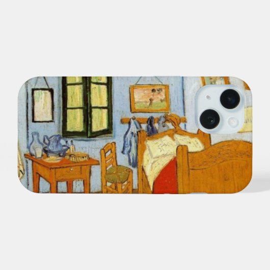 Van Gogh-Zimmer iPhone 15 Hülle (Rückseite (Horizontal))