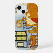 Van Gogh-Zimmer iPhone 15 Hülle (Rückseite)