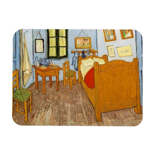 Van Gogh-Zimmer Magnet (Horizontal)