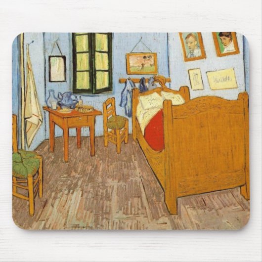Van Gogh-Zimmer Mousepad (Vorne)