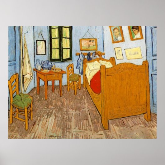 Van Gogh-Zimmer Poster (Vorne)