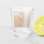 Van Gogh-Zimmer Schnapsglas (Rückseite)