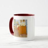 Van Gogh-Zimmer Tasse (Vorderseite Links)