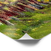 Van Gogh - Zuteilung mit Sonnenblumen Poster (Ecke)