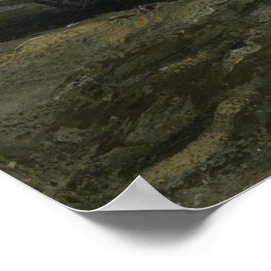 Van Gogh - zwei Frauen im Gesundheitswesen Poster (Ecke)