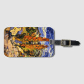 Van Gogh - Zwei Poplars auf einem Hügel Gepäckanhänger (Vorderseite (Horizontal))