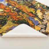 Van Gogh - Zwei Poplars auf einem Hügel Sherpadecke (3/4)