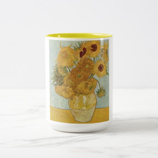 Van Gogh Zweifarbige Tasse (Mittel)