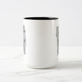 Van Gogh Zweifarbige Tasse (Mittel)