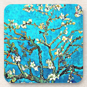 Van Gogh - Zweige mit Almond-Blüten Getränkeuntersetzer