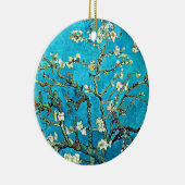 Van Gogh - Zweige mit Almond-Blüten Keramik Ornament (Rechts)