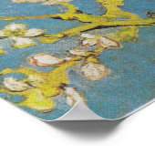 Van Gogh Zweigstellen von Almond Print Poster (Ecke)